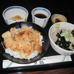 ごまそば処 夕鶴 - 焼肉丼セット