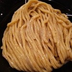 麺屋 たけ井 - もっちもちのでコシがある『とみ田』さんの太麺がよく絡んで絶品だぁ～♪(^o^)丿