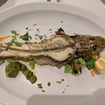 チーロ - 釜焼　この魚なんだっけ？コチ？かな？