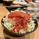 もんじゃ 近どう - もちチーズ明太もんじゃ