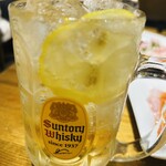內臟燒肉 Hayabusa - 角瓶威士忌蘇打水\(//∇//\)