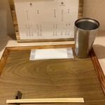 なにわ麺次郎 然 - 着丼前