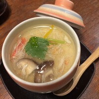 かに道楽 千葉駅前店 - 茶碗蒸し　優しいお味
