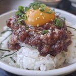 てん寿 - 馬ユッケ丼