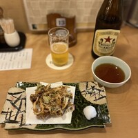満寿家 - 鰻のかき揚げ