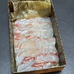 橦木町 しみず - 鯛の昆布じめ