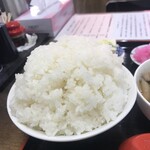 一本杉 - ライス大盛り（茶椀3.5杯）