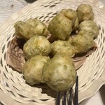 ピッツェリア ドーモ - 青のり揚げたもの