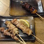 Kushiyaki Sakaba Kokorohakken Den - とりかわ･ぼんじり･せせり･つくね