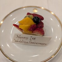 ザ・フジヤ - アニバーサリーでケーキを特注。