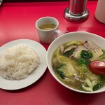 南海飯店 - 日替定食五目煮込ライス大