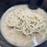 長浜ラーメン力 潤店 - 替え玉　カタ