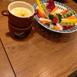 魚眞 - バーニャカウダ