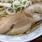 中華そば 雲ノ糸 - 『煮干し中華(細麺あっさり)』のチャーシュー