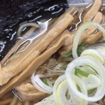 中華そば 雲ノ糸 - 『煮干し中華(細麺あっさり)』のメンマ