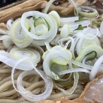 中華そば 雲ノ糸 - 『煮干し中華(細麺あっさり)』のねぎ