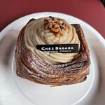 シェ サガラ - 和栗のモンブランデニッシュ