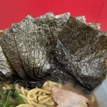 らーめん武道家 口 - 海苔