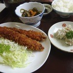 魚定 - エビフライ定食850円