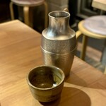 魚処 くぼ麟 - なんか日本酒（詳細失念）。