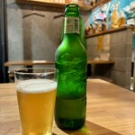 魚処 くぼ麟 - ハートランド 小瓶 600円。