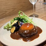 洋食堂 のろ - メイン！煮込みハンバーグ、バチ旨