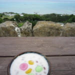 カフェくるくま - くるくまぜんざい　４２０円