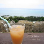 カフェくるくま - グァバジュース４２０円