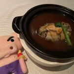 翆陽 - 活鮑のオイスターソース