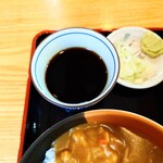 やぶ善 - "中華麺"を"蕎麦汁(つゆ)でいただく。これが"中華ざる"。