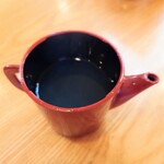 やぶ善 - 熱々提供の"蕎麦湯"が嬉しい。