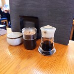 やぶ善 - 卓上常備。