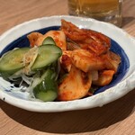 焼肉 北砂トラジ - キムチ盛り合わせ