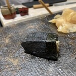 鮨 からす - 玉子（イカスミ）