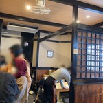 手造りうどん 楽々 - 店内の座敷です！