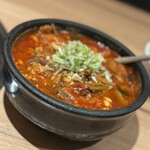 焼肉 北砂トラジ - ユッケジャンクッパ