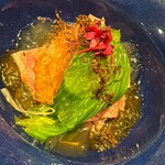 雪花菜 - 冷しゃぶ