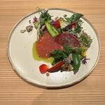 雪花菜 - 春野菜のサラダ仕立て