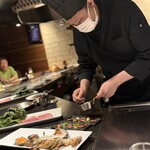 鉄板焼 BF - こんな雰囲気