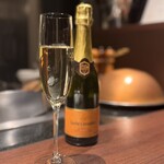 鉄板焼 BF - シャンパン