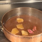 鉄板焼 BF - 大根と和牛のポトフ