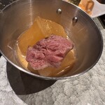 鉄板焼 BF - 大根と和牛のポトフ