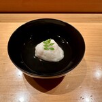 鮨 つぼみ - ホタテの真薯(絶品)