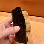 鮨 つぼみ - 平貝の磯部焼