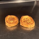鉄板焼 BF - 鉄板焼でフレンチトースト
