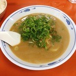 餃子の王将 - 餃子の王将 白梅町店のこってりセットのこってりラーメン（14.07）