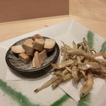 築地寿司清 - チーズの燻製