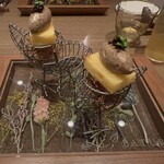 ラチュレ - ヒヨドリのパテを並べてみました