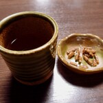 蕎麦・宿 菊井 - そば茶とそばかりんとう（2024年5月）