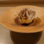 ビストロ アンヴェール - ティラミス 自家製珈琲アイス◎